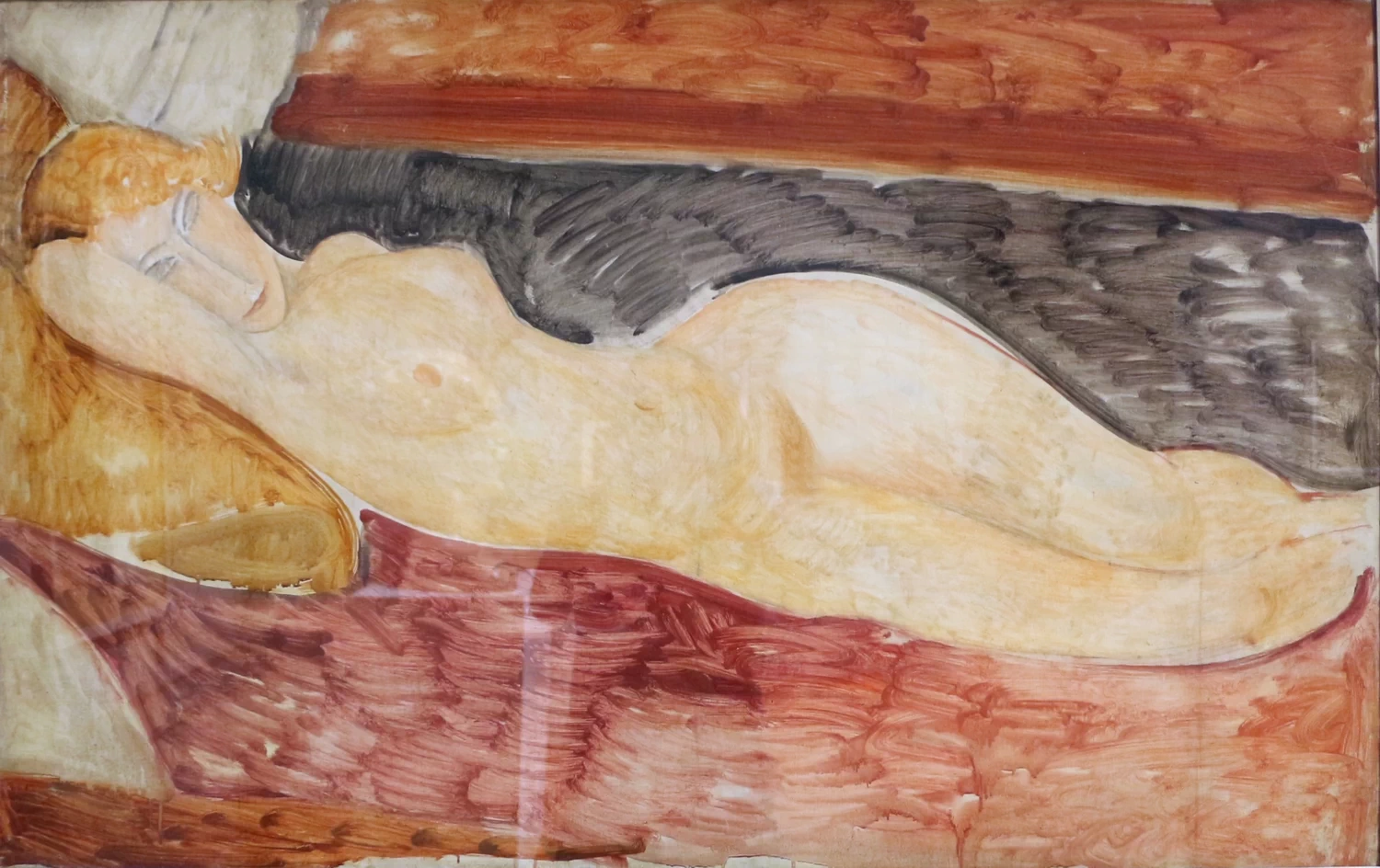 Amedeo Modigliani - Nudo disteso, Galleria d'Arte Moderna, Roma